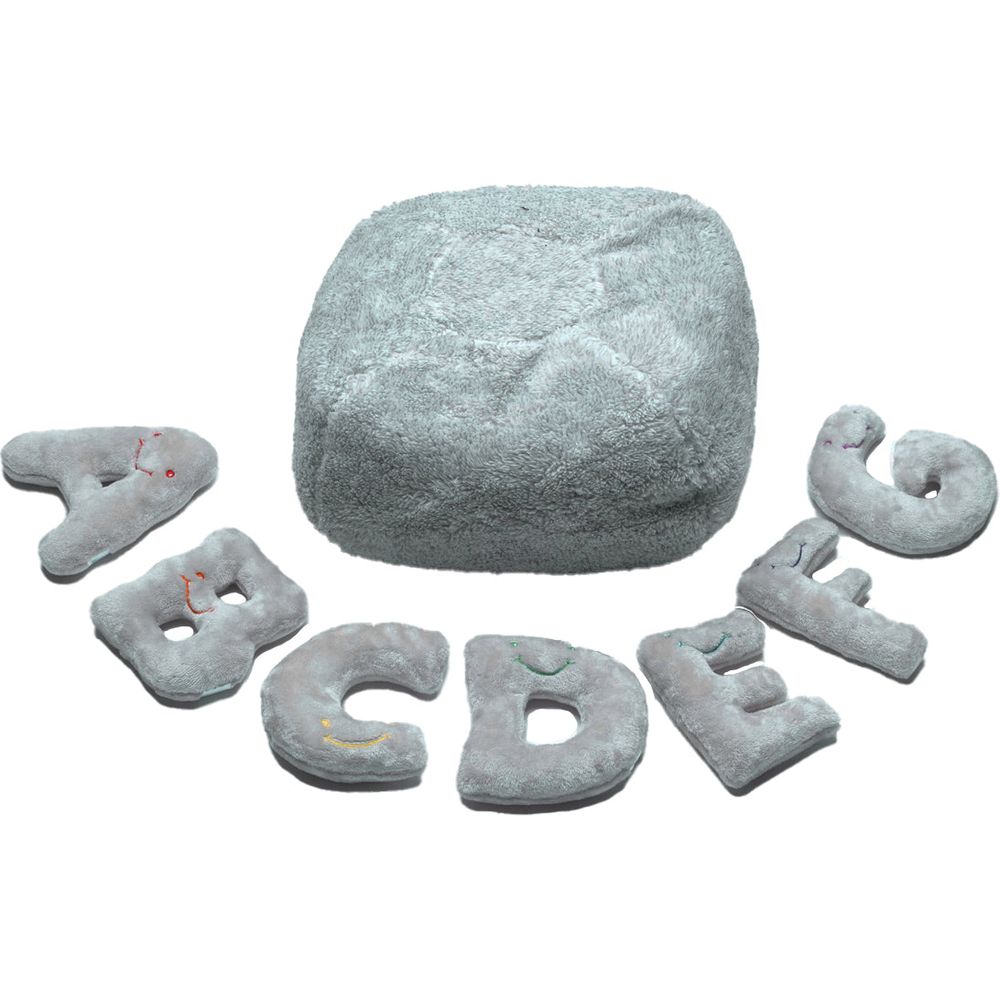 Alphabet-Plush-Mini-Set-Dove-Grey-Letters-with-Light-Grey-Bag-Plush-25436097413207