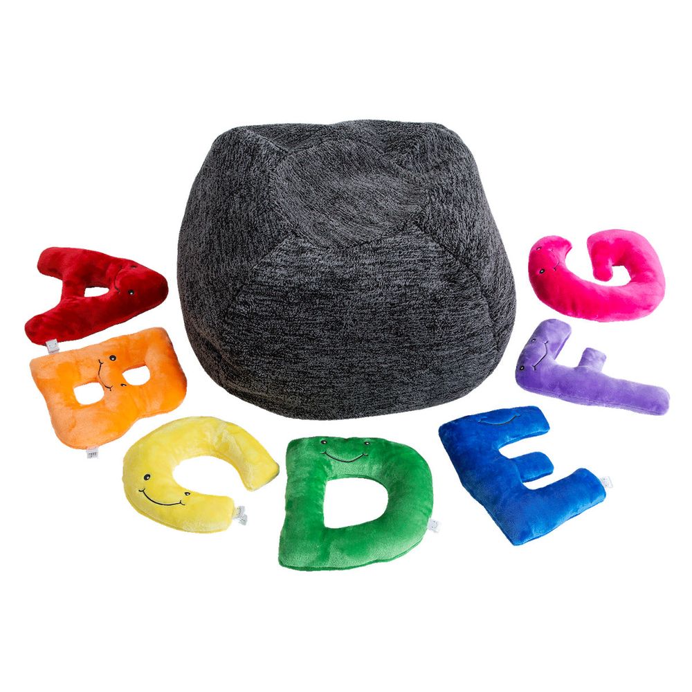 Alphabet-Plush-Set-Rainbow-Letters-with-Dark-Grey-Bag-Plush-25700793417815