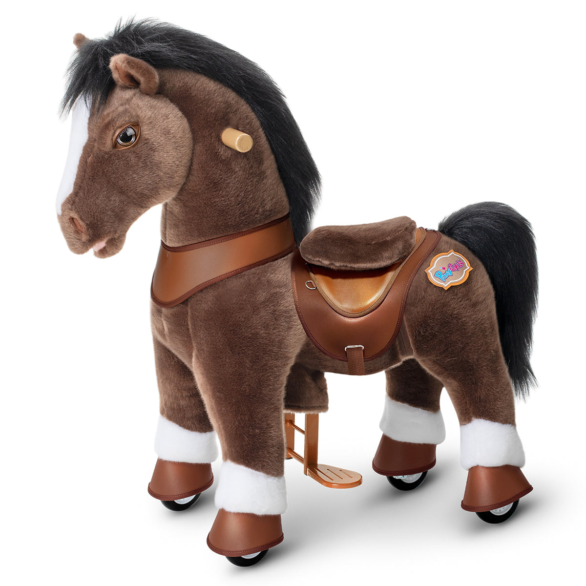 Chocolate-Brown-Horse-Model-Y-Ride-on-Toy-3-4-Years-Outdoor-25966809350231