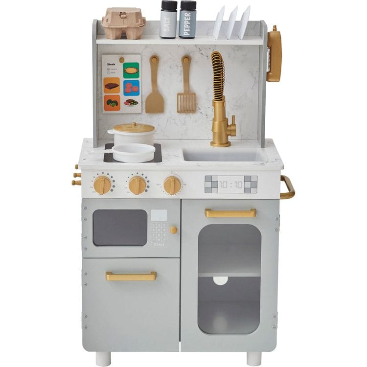 Little-Chef-Memphis-Play-Kitchen-Gray-Gold-Preschool-24711969472599