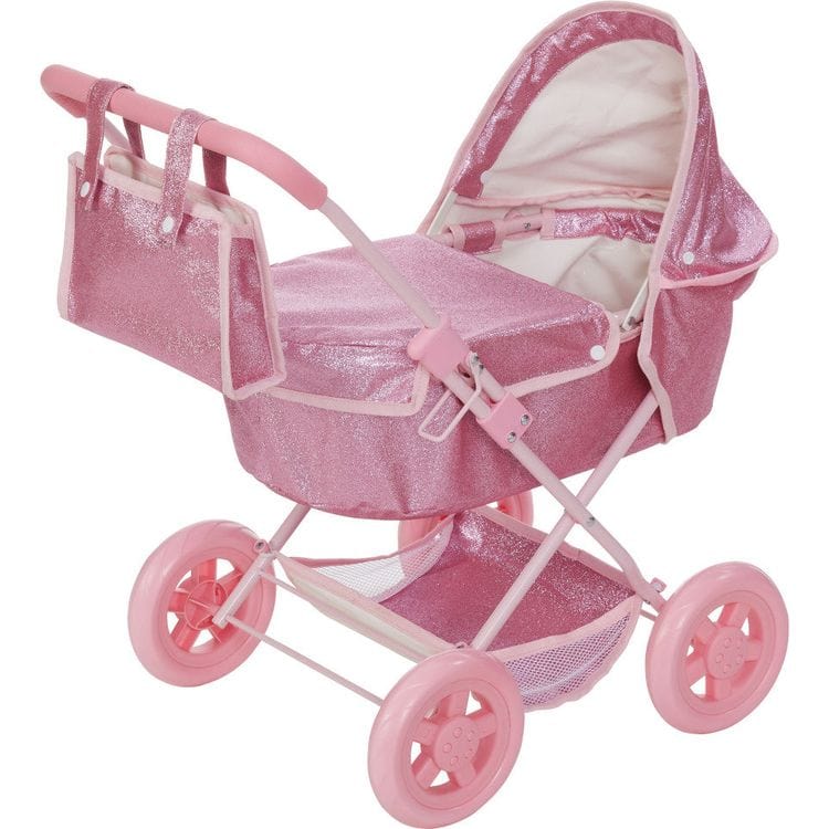 Olivia-s-Little-World-Baby-Doll-Bassinet-Pram-with-Cover-Dolls-24731960836183